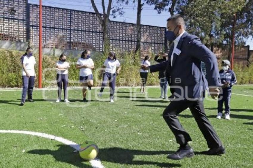 SAN ANDRÉS CHOLULA . CANCHAS DEPORTIVAS