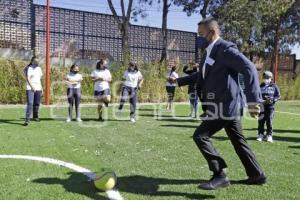 SAN ANDRÉS CHOLULA . CANCHAS DEPORTIVAS
