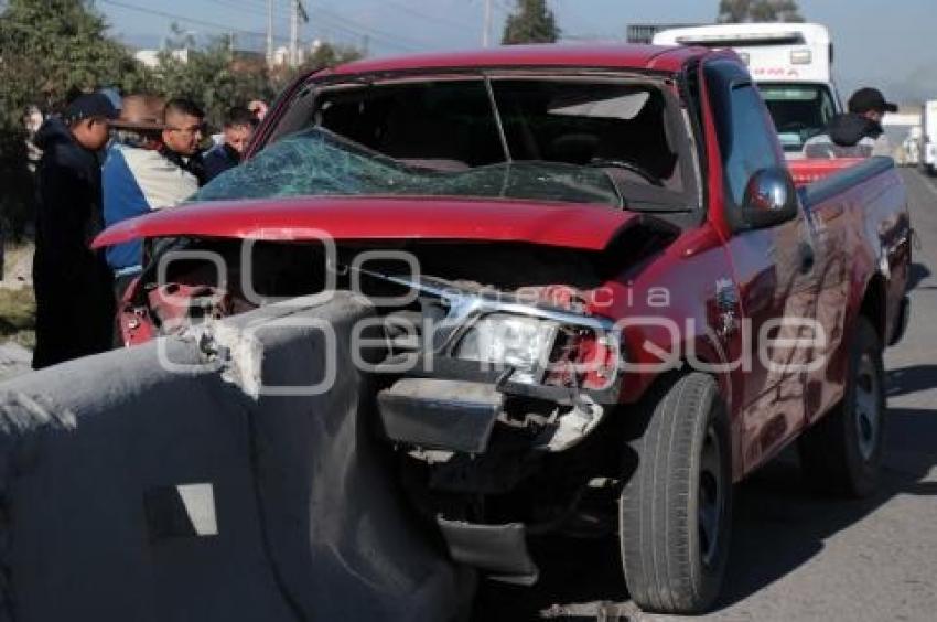 ACCIDENTE AUTOPISTA PUEBLA-ORIZABA