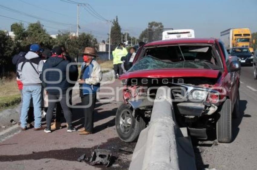 ACCIDENTE AUTOPISTA PUEBLA-ORIZABA