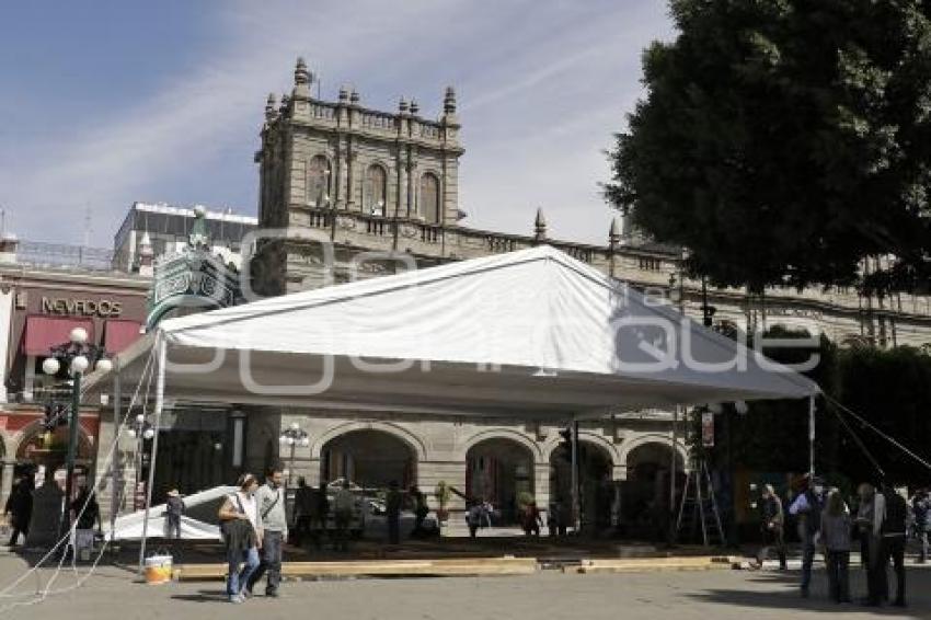 PREPARATIVOS . DESFILE REVOLUCIÓN