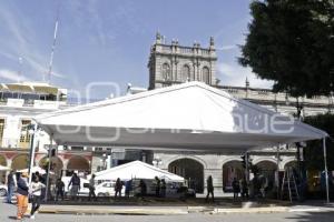 PREPARATIVOS . DESFILE REVOLUCIÓN