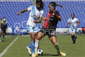 FÚTBOL FEMENIL . PUEBLA VS ATLAS