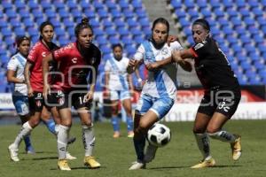 FÚTBOL FEMENIL . PUEBLA VS ATLAS