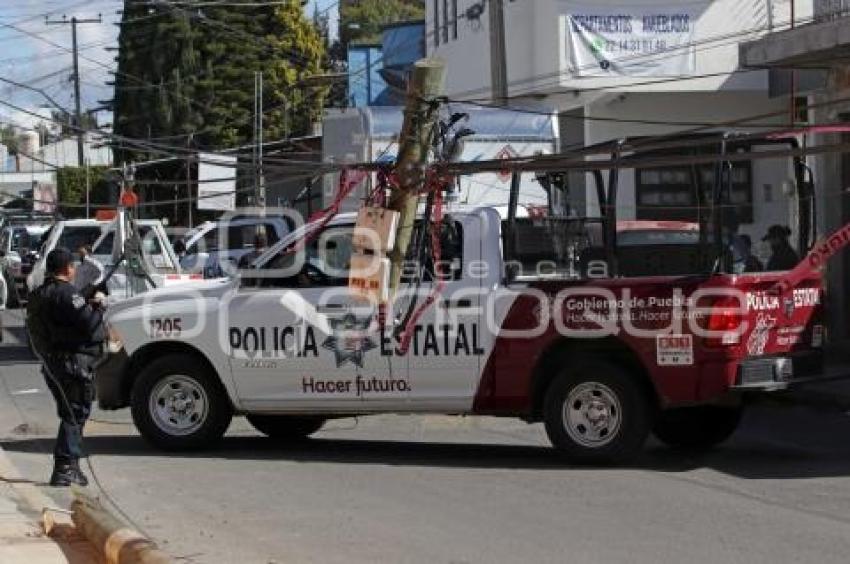 SEGURIDAD . SAN LORENZO ALMECATLA