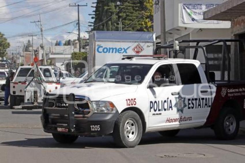 SEGURIDAD . SAN LORENZO ALMECATLA