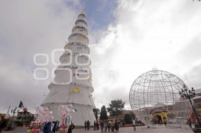 CHIGNAHUAPAN . ÁRBOL NAVIDAD