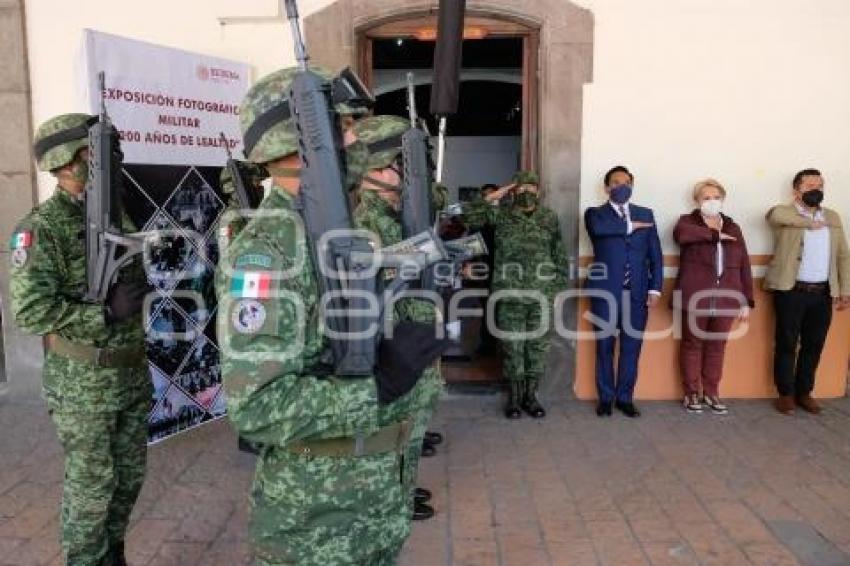 TLAXCALA . EXPOSICIÓN FOTOGRÁFICA MILITAR