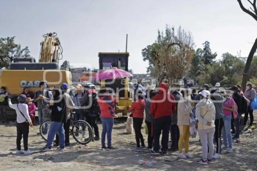 XOCHIMEHUACÁN . AFECTADOS TERRENOS