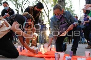 TLAXCALA . PROTESTA FEMINICIDIOS