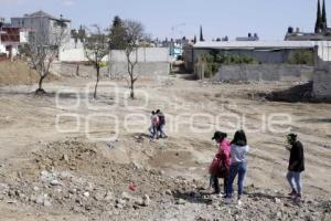 XOCHIMEHUACÁN . AFECTADOS TERRENOS