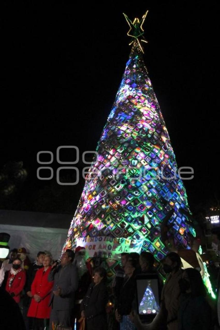 TLAXCALA . ENCENDIDO ÁRBOL