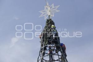 CHOLULA . ÁRBOL NAVIDEÑO