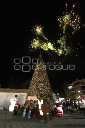 TLAXCALA . ENCENDIDO ÁRBOL