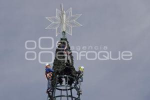 CHOLULA . ÁRBOL NAVIDEÑO