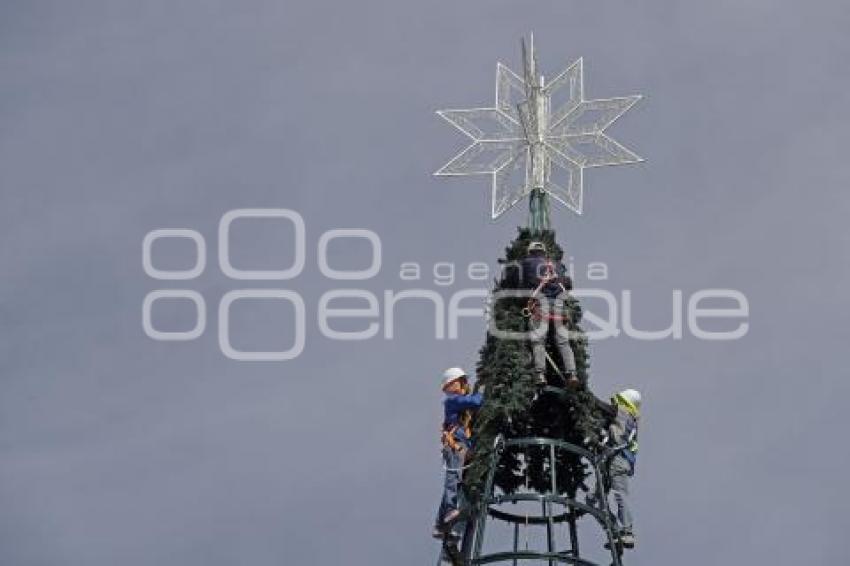 CHOLULA . ÁRBOL NAVIDEÑO