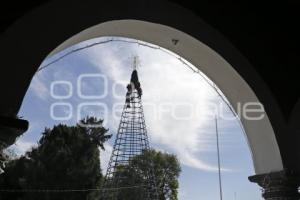 CHOLULA . ÁRBOL NAVIDEÑO