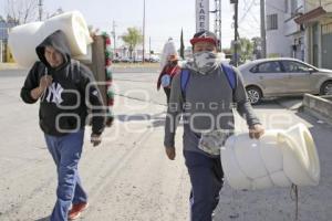 PEREGRINOS A LA BASÍLICA