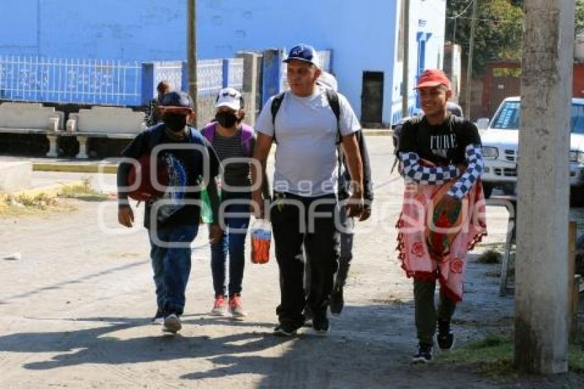 PEREGRINOS A LA BASÍLICA