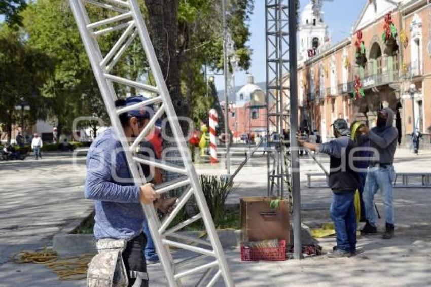 TLAXCALA . PREPARATIVOS INFORME