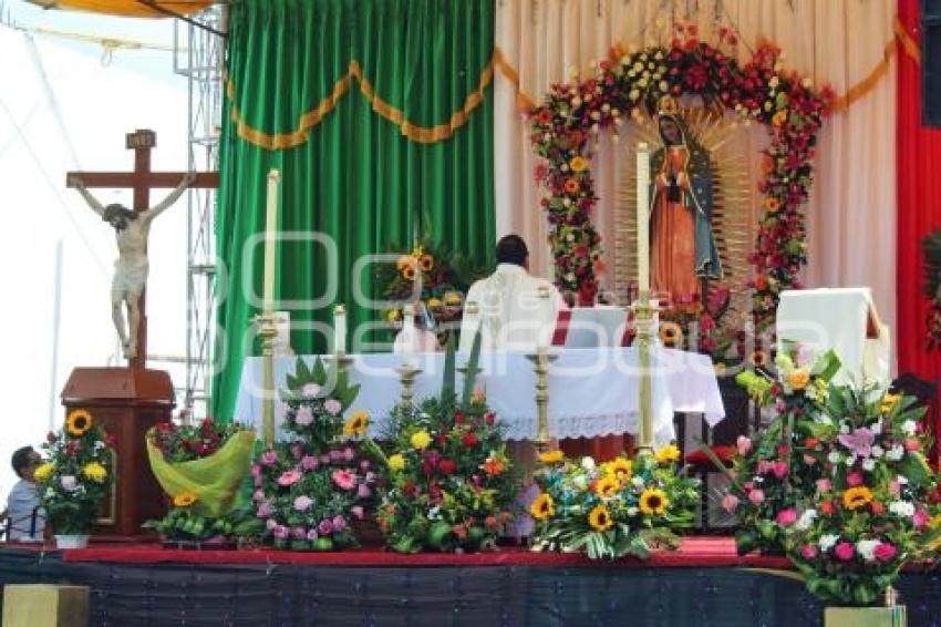 TEHUACÁN . VIRGEN DE GUADALUPE