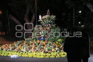 ATLIXCO . OFRENDA GUADALUPANA