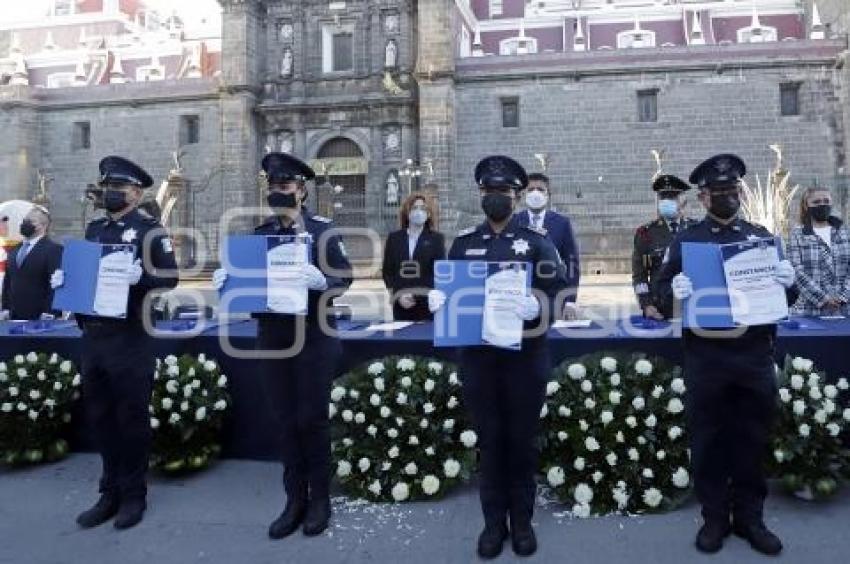 SEGURIDAD . GRADUACIÓN DE CADETES