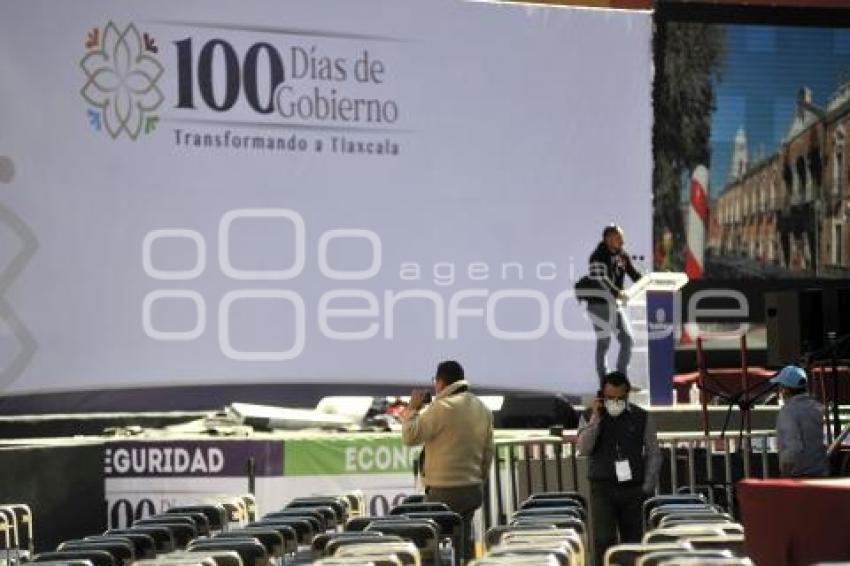 TLAXCALA . INFORME 100 DÍAS