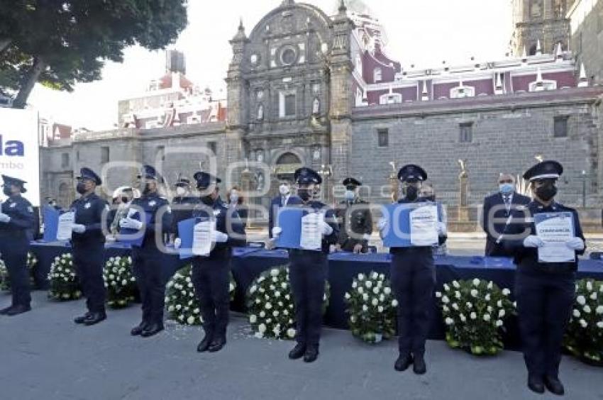 SEGURIDAD . GRADUACIÓN DE CADETES