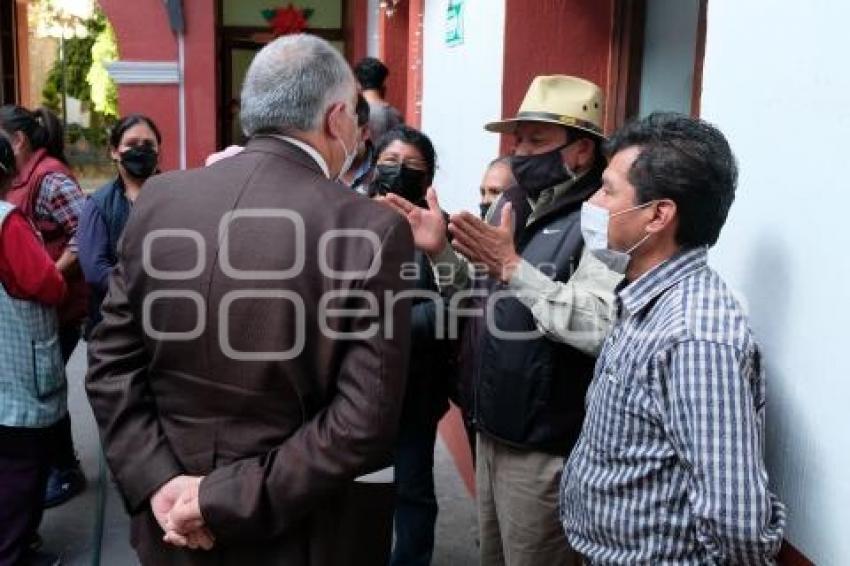 TLAXCALA . COMERCIANTES INCONFORMES