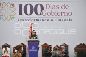 TLAXCALA . INFORME 100 DÍAS