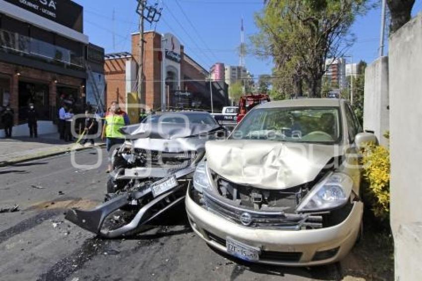 SEGURIDAD . CHOQUE AUTOMOVILÍSTICO