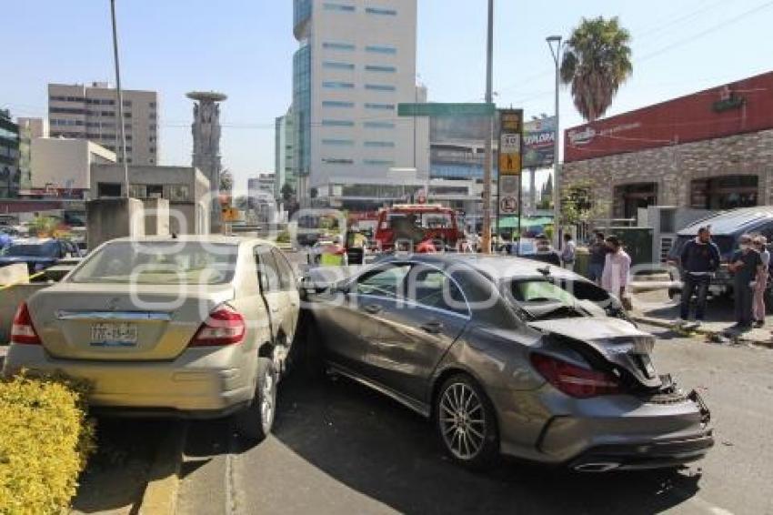 SEGURIDAD . CHOQUE AUTOMOVILÍSTICO