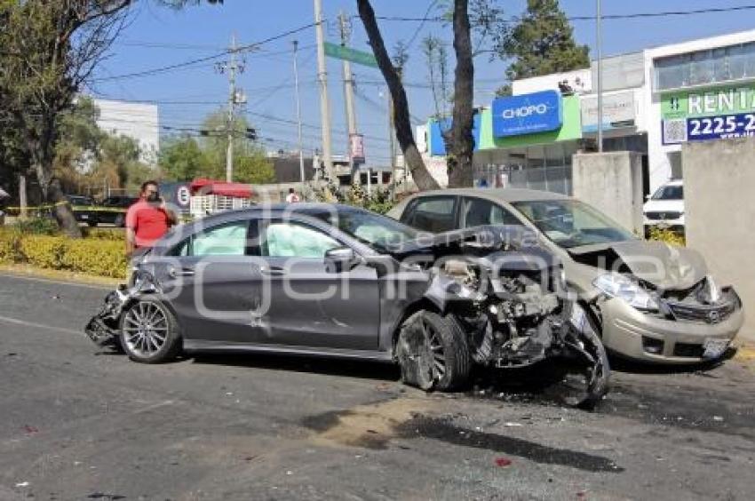 SEGURIDAD . CHOQUE AUTOMOVILÍSTICO