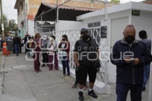 AGUA DE PUEBLA . FILA