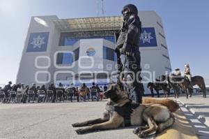 CHOLULA . ENTREGA UNIFORMES POLICÍA MUNICIPAL