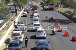 TRÁFICO . RECTA A CHOLULA