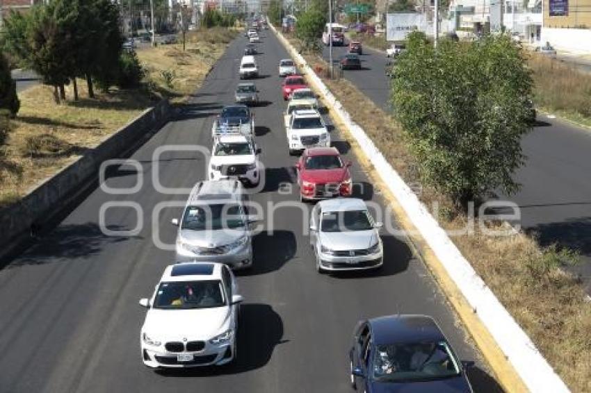 TRÁFICO . RECTA A CHOLULA