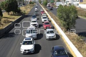 TRÁFICO . RECTA A CHOLULA