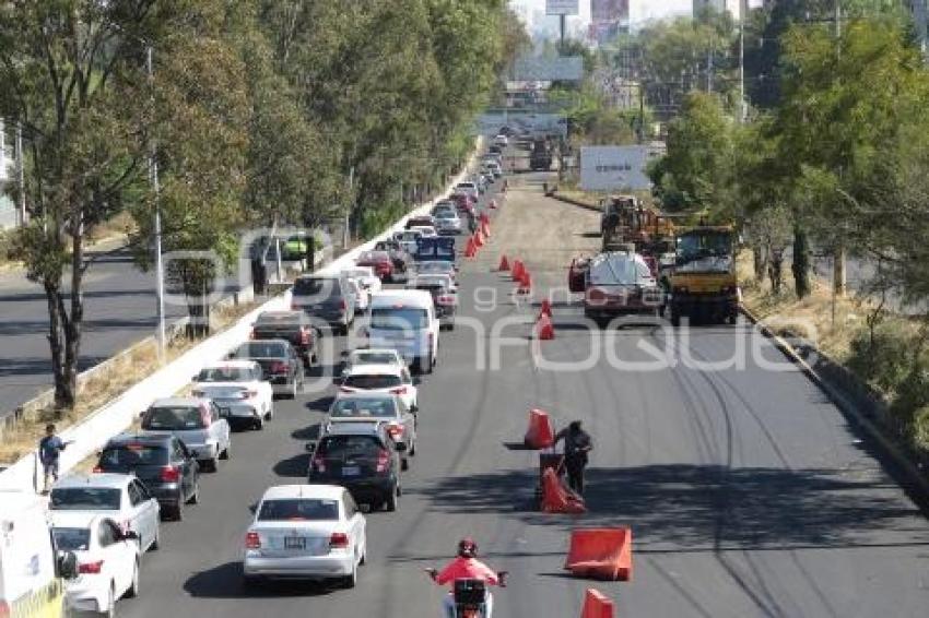 TRÁFICO . RECTA A CHOLULA