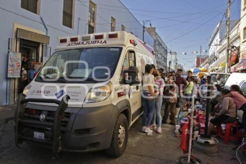 ATROPELLADA EN EL CENTRO