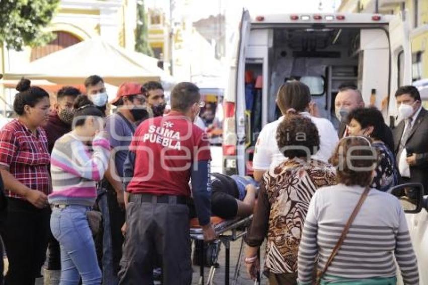 ATROPELLADA EN EL CENTRO 