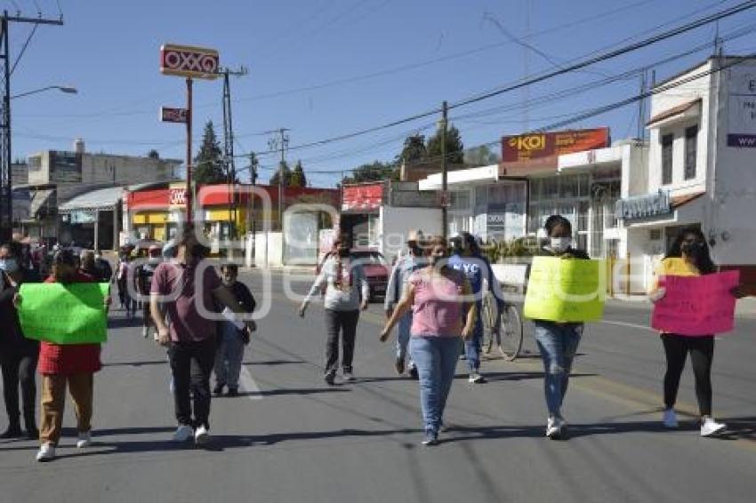 TLAXCALA . PROTESTA OCOTLÁN