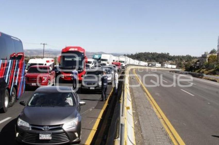 BLOQUEO AUTOPISTA