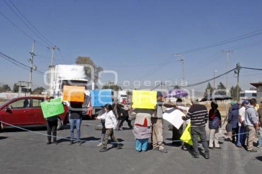 TEXMELUCAN . PROTESTA TEMAXCALAC