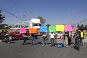 TEXMELUCAN . PROTESTA TEMAXCALAC