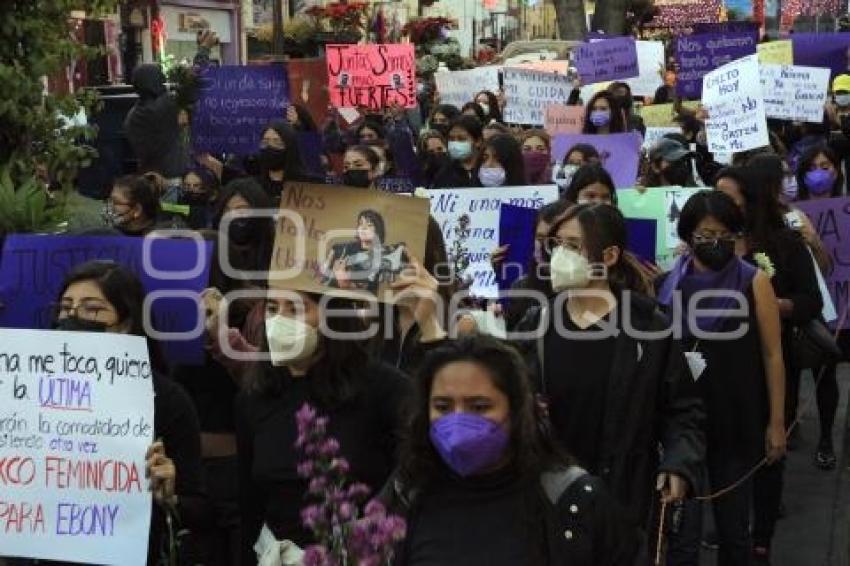 ATLIXCO . MARCHA POR EBONY ORTIZ