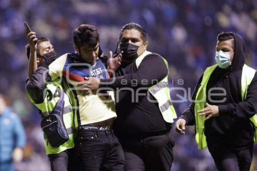 FÚTBOL . CLUB PUEBLA VS AMERICA