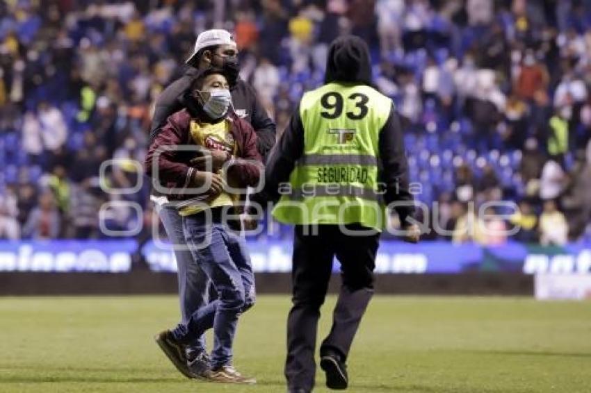 FÚTBOL . CLUB PUEBLA VS AMERICA