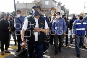 CHOLULA . ACERCAMIENTO CON COLONOS